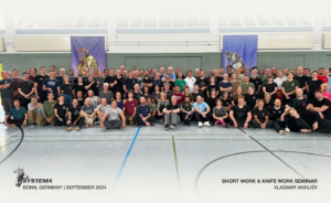 Le club de Systema d'Orléans était au séminaire "Short Work & Knife Work" animé par Vladimir Vasiliev