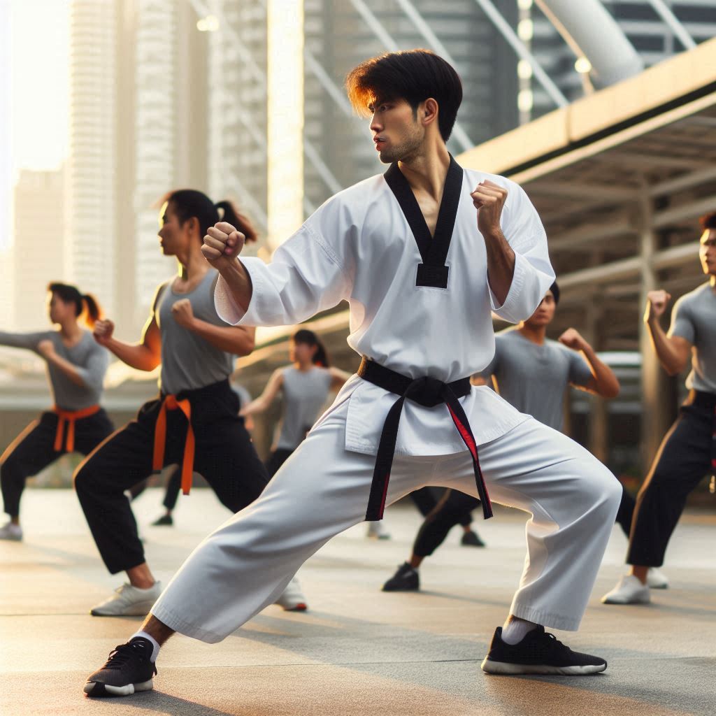 Échange Systema / Taekwondo au Palais des Sports