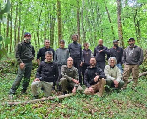 Stage en forêt 2026 : Les participants de l'édition 2026 Les participants de l'édition 2026, stage en forêt de mai 2026 en Dordogne