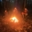 Veillée autour du feu, stage en forêt de mai 2026 en Dordogne